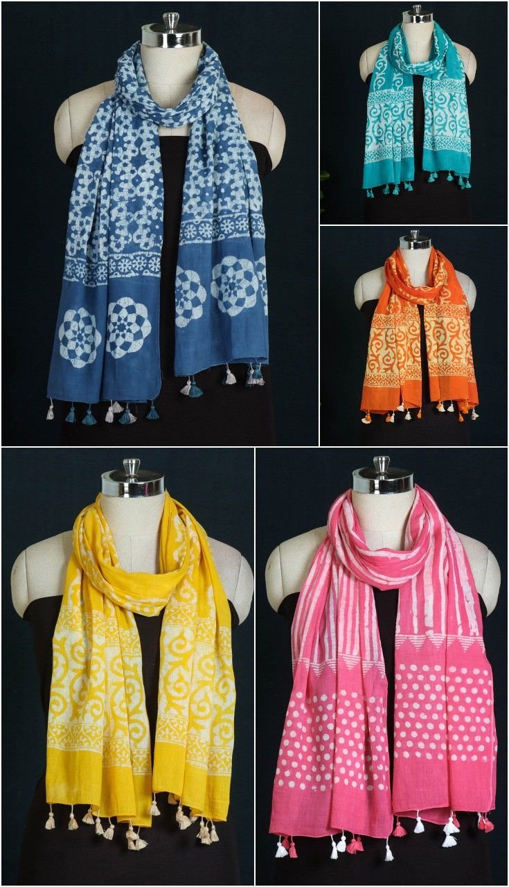 Soft Synthetic Scarves